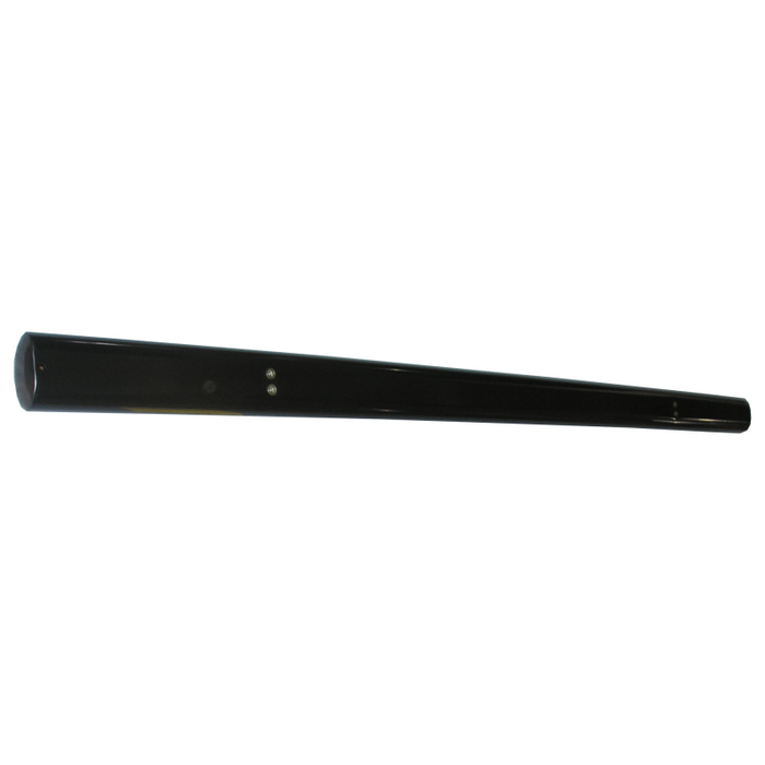 TrailFX 4" Oval Straight Step Nerf Bars W/ Step Pads Powder Coat Black Steel Model 2930314043