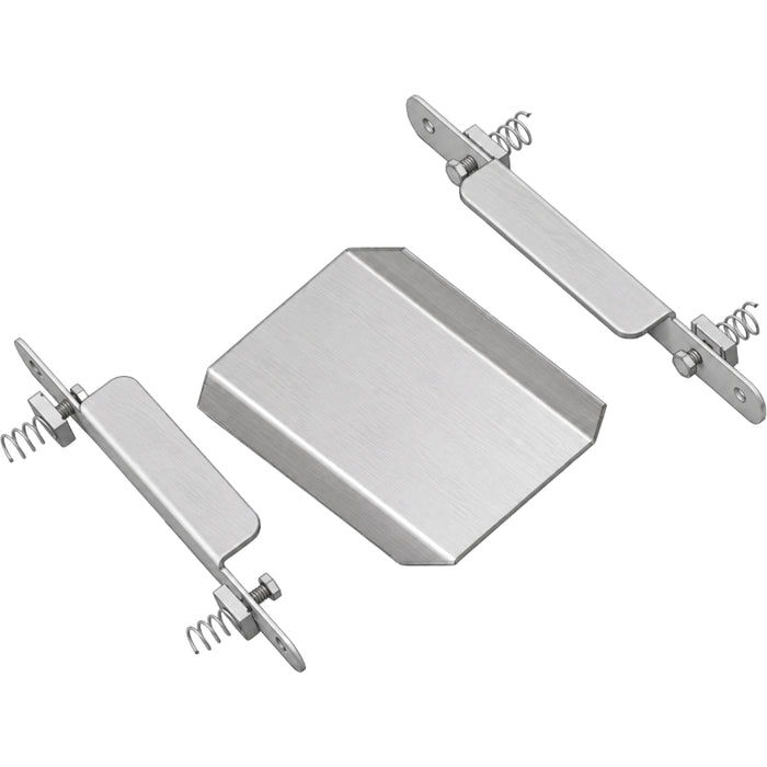 Hackney Easy Installation Kit - 2 Universal Shelf Height Setup Brackets with Spring Loaded Nuts Plus Spacing Jig Model 392842