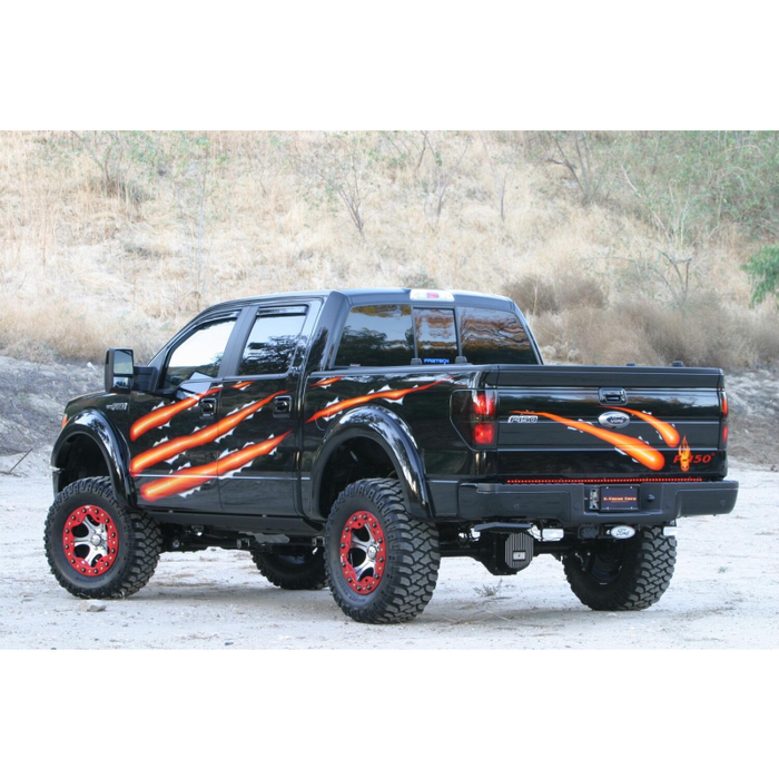 AMP Research Bedstep Flip Down Bumper Bed Step Model 75302-01A