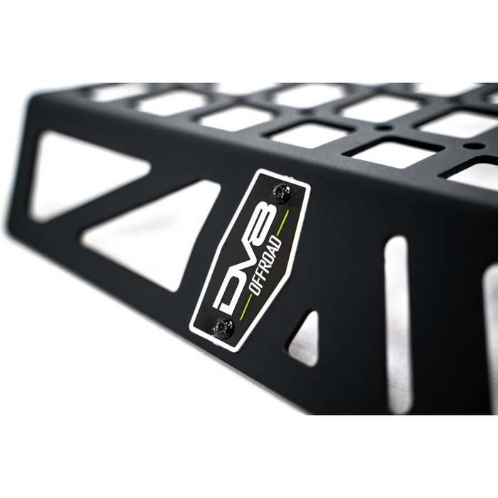 DV8 Offroad 2018-2026 Jeep Wrangler 4-Door Rear Window Pocketed Molle Panels Model MPJL-02
