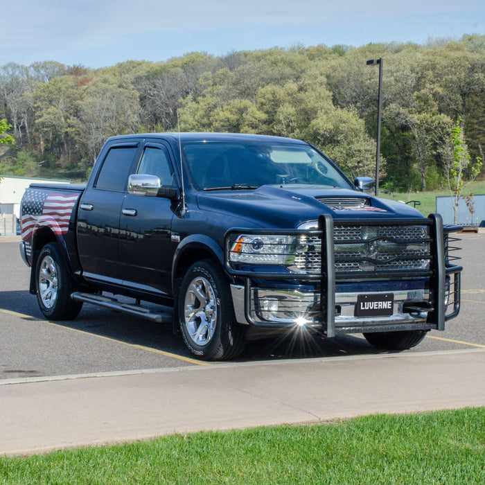 Luverne Prowler Max Black Steel Grille Guard Select Dodge Ram 1500 Model 320933-320930