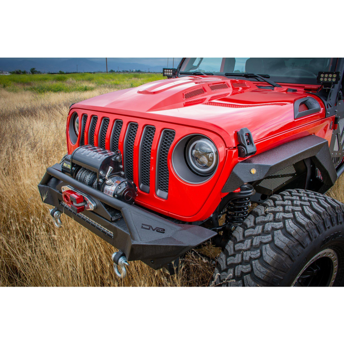 DV8 Offroad 2018-2026 Jeep Gladiator JT Wrangler JL JLU Led Headlight Adapter Brackets Model BCABJL-01