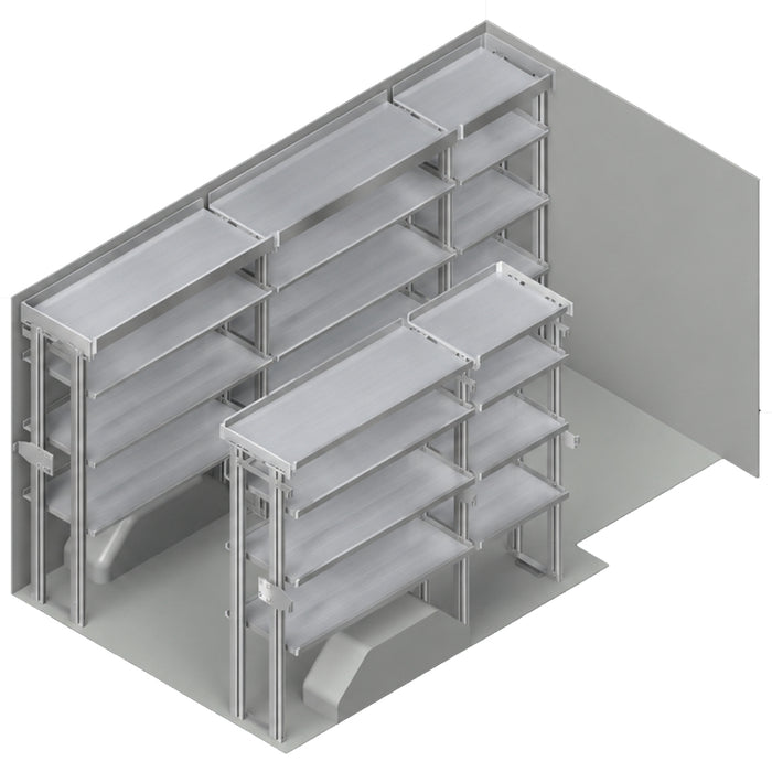 Hackney Modular Van Shelving Kit for 148", 148" EXT, 155", 159", 159" EXT WB Vans Model 392856
