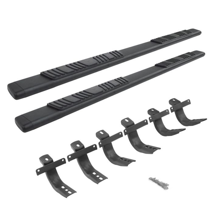 Go Rhino 5" OE Xtreme Low Profile Step Nerf Bars with Mounting Bracket Kit Model 685412971T