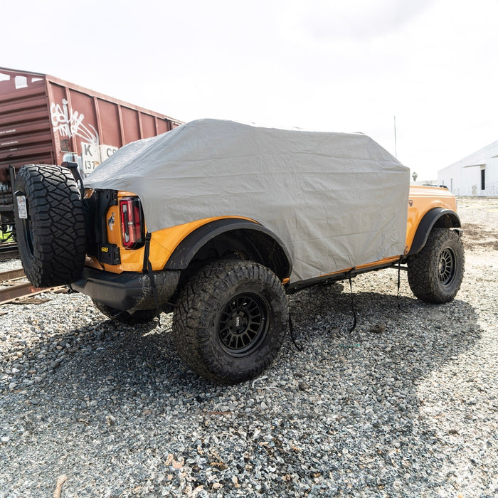 Smittybilt Cab Cover w/ Door Flaps - Gray (21+ Bronco 4-Door) Model 2081