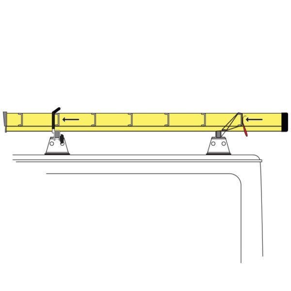 Vantech EZ Velcro Ladder Strap Tie-Down System a69