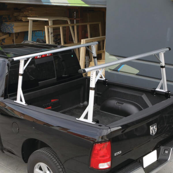 Designed Ladder Racking Systems Vantech Universal Pickup Silver Aluminum 72