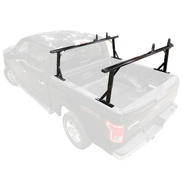 Vantech Universal Pickup Black Aluminum 72" Ladder Rack System Bolt-On Model P3052B