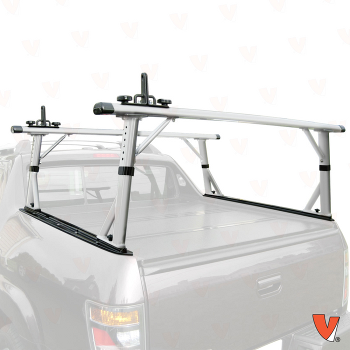Vantech Honda Ridgeline 2005-16 (All trims) Silver Aluminum 65" Ladder Rack System Bolt-On Model P3309S