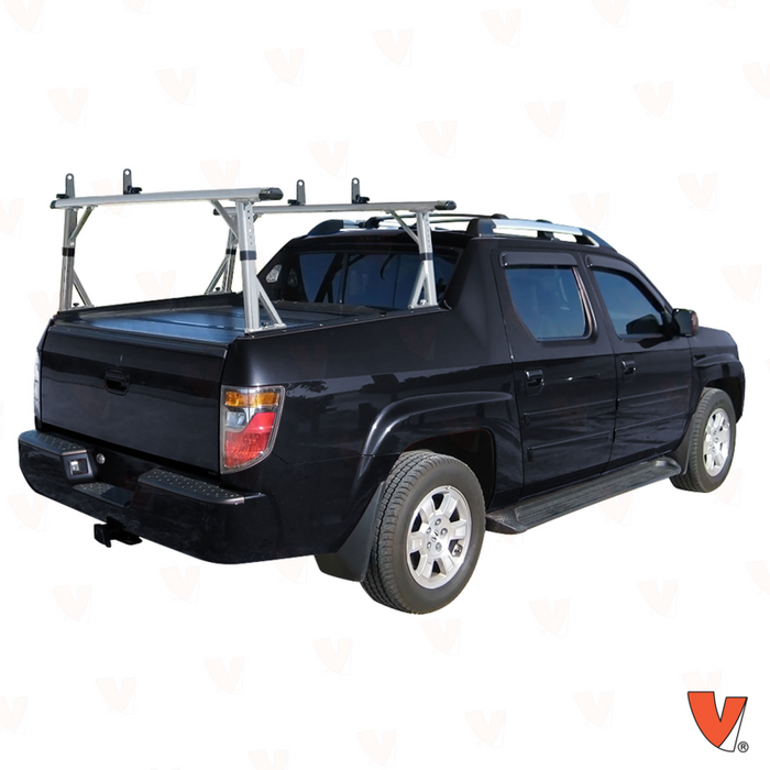 Vantech Honda Ridgeline 2005-16 (All trims) Silver Aluminum 65" Ladder Rack System Bolt-On Model P3309S