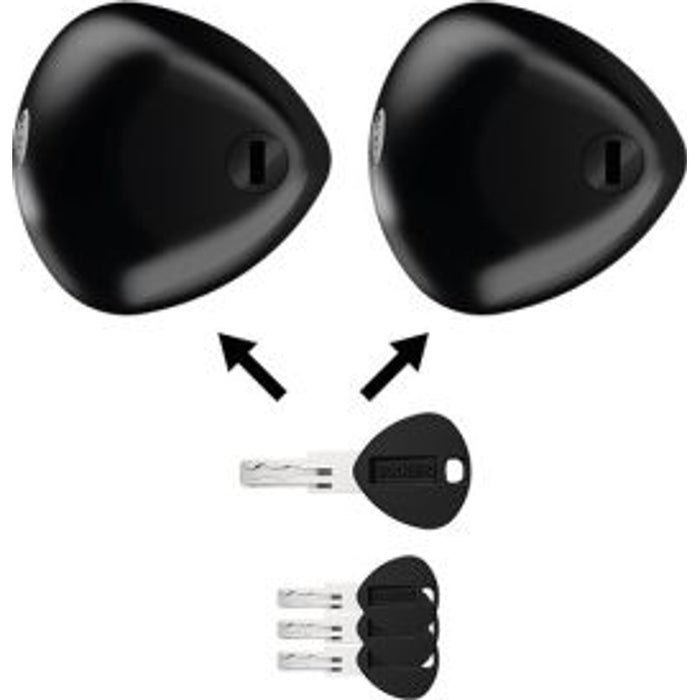 Holman BLACKSTONE BLACK COMBO (2 pc) Security Lock Model 84431