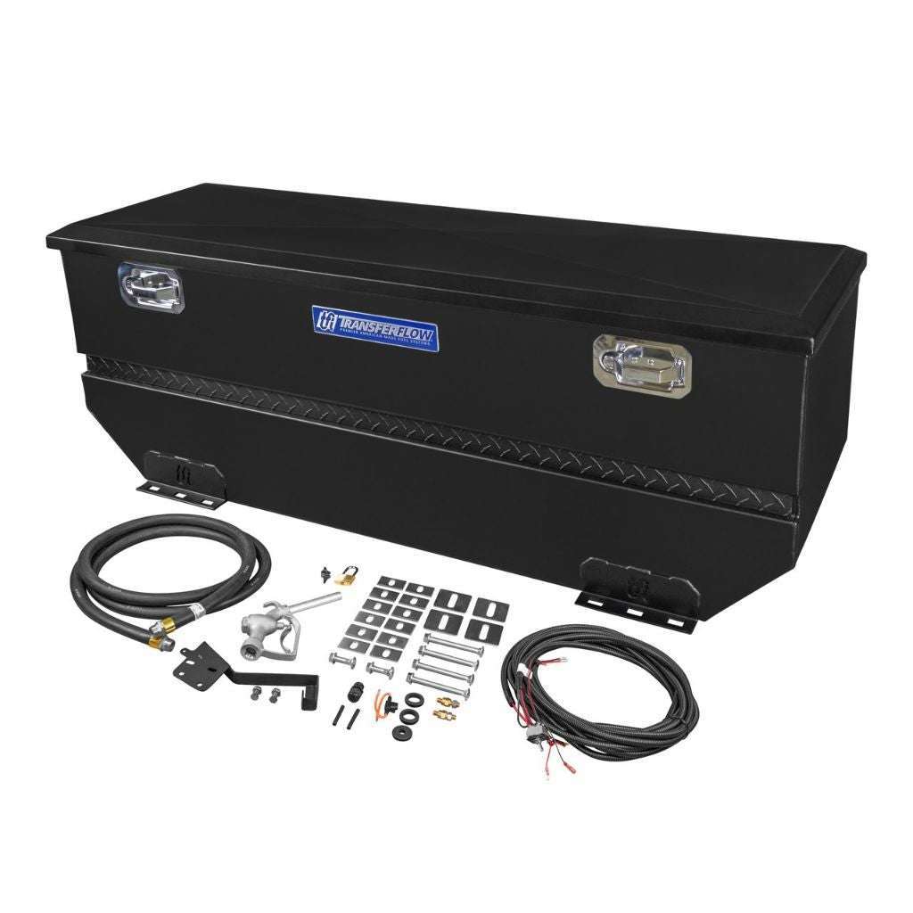 The 40 Gallon Fuel Transfer Tank or Tool Box Combo Diesel and Gasoline Exclusive Features