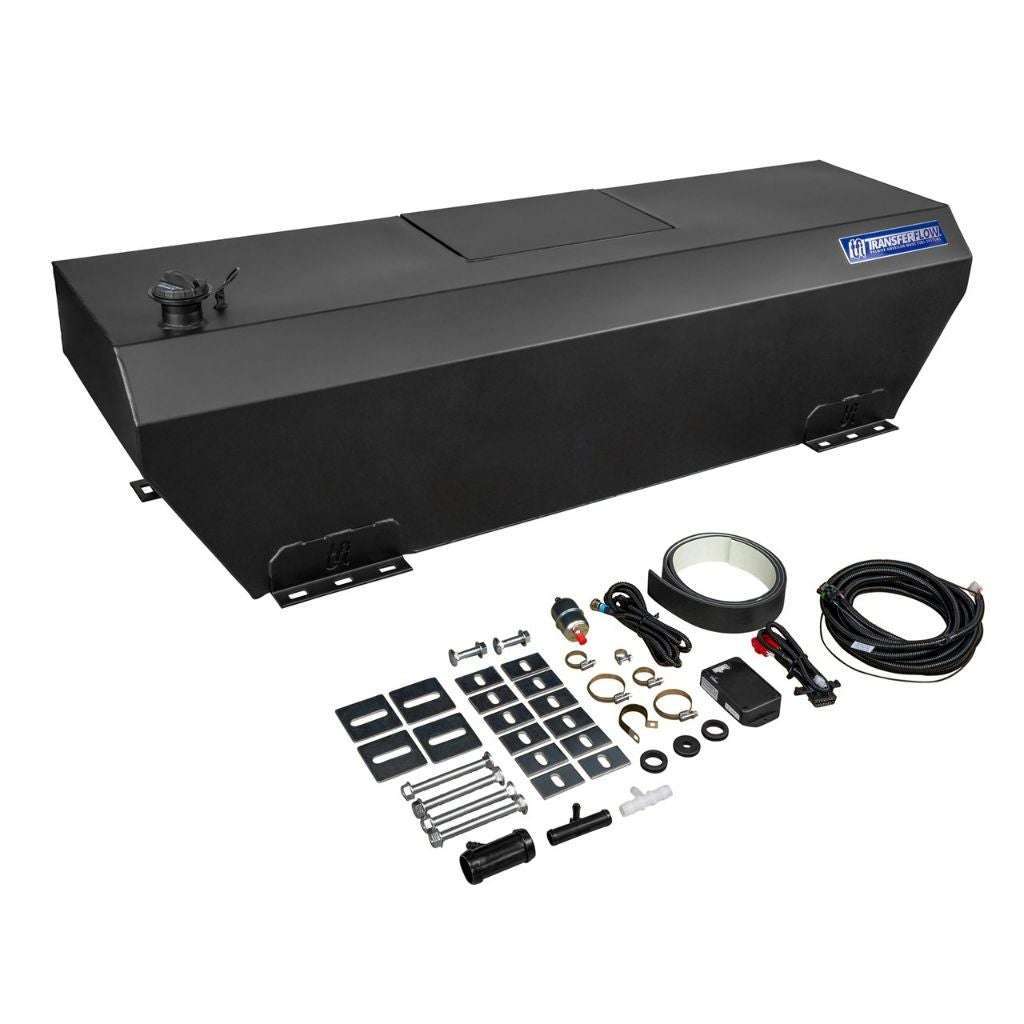 The 50 Gallon In-Bed Diesel Auxiliary Fuel Tank System Exclusive Features