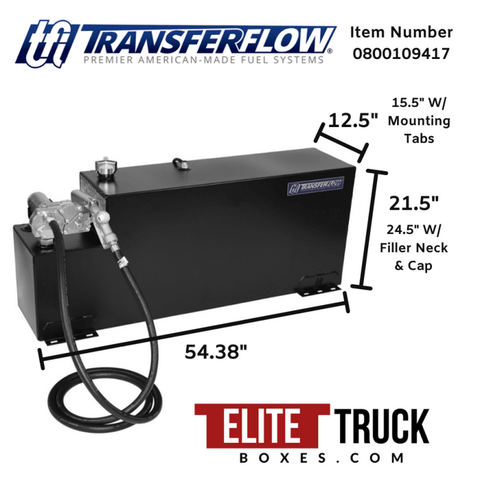 Transfer Flow 50 Gallon Fuel Transfer Tank System Diesel or Gasoline Model 0800109417