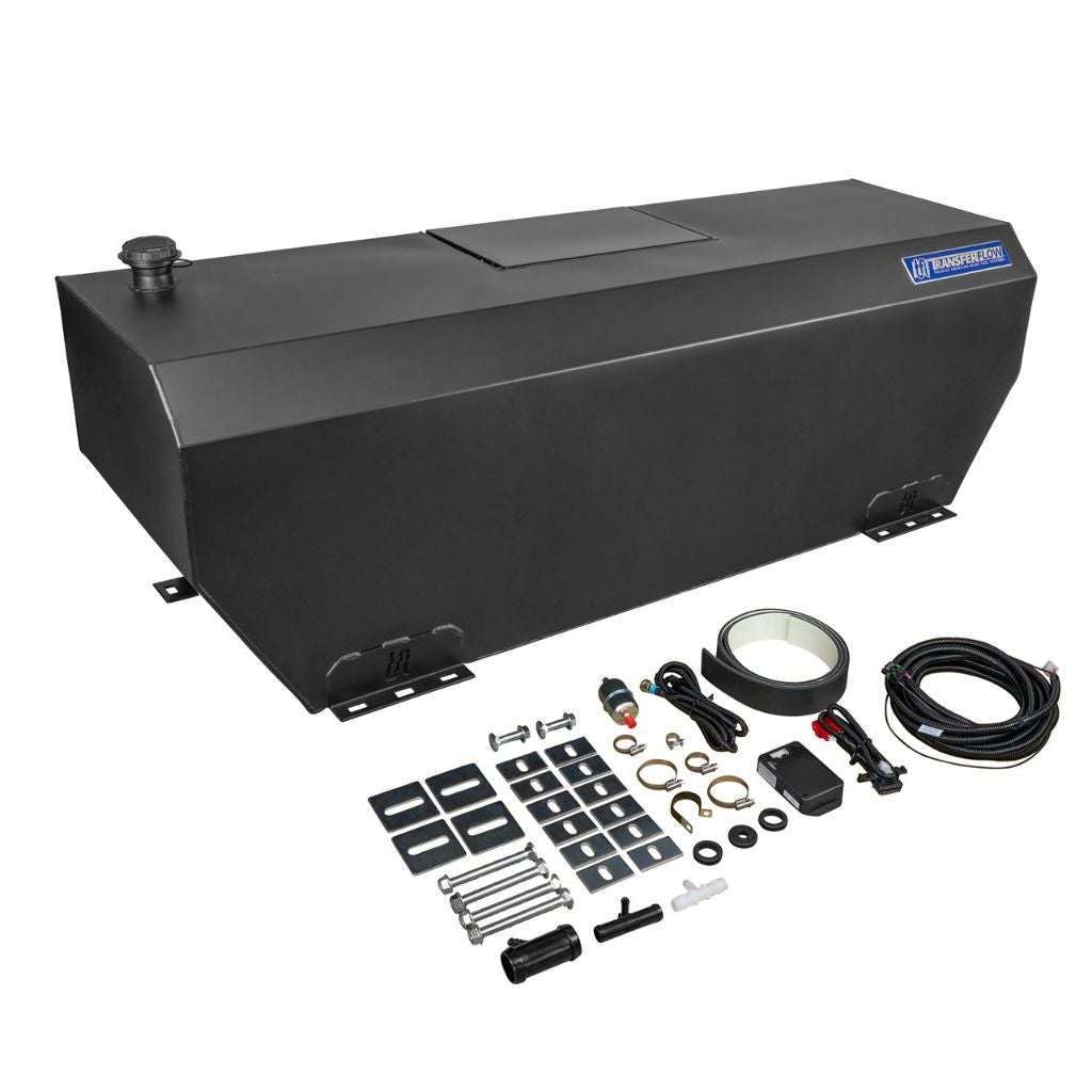 The 75 Gallon In-Bed Diesel Auxiliary Fuel Tank System Exclusive Features