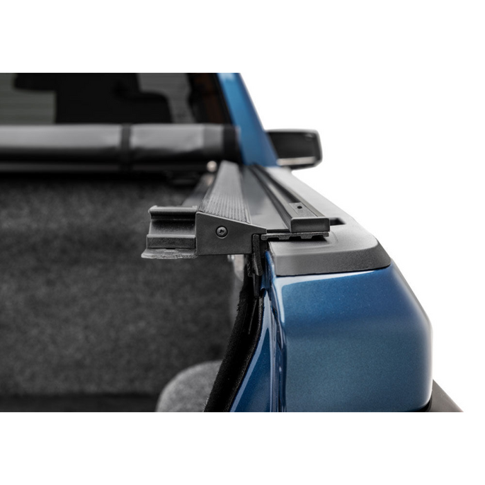 Truxedo Pro X15 TS Soft Roll-Up Tonneau Cover W/ T-Slot Rails Without Deck Rail System Black Model 1245716