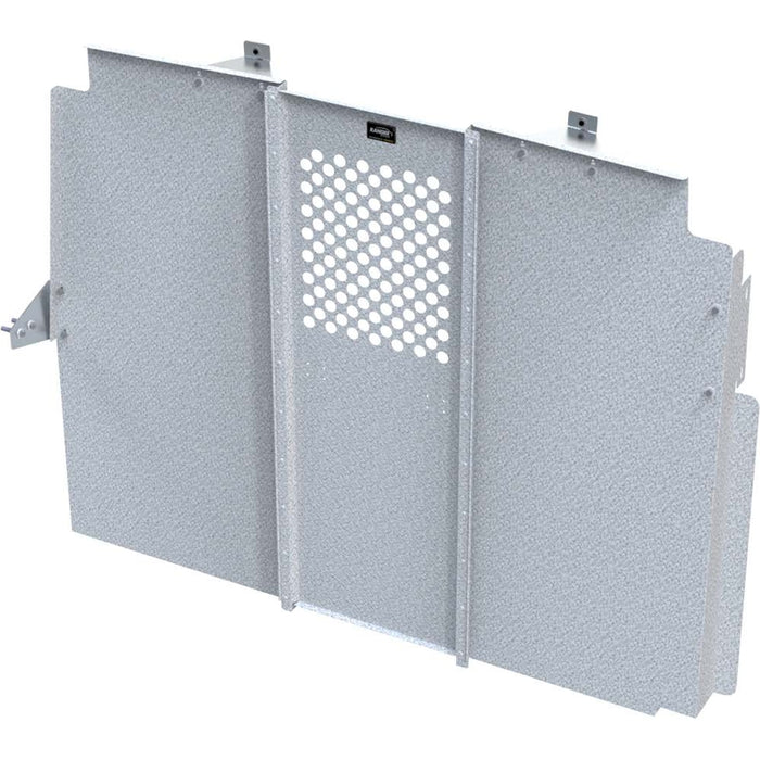 Ranger Design Steel Straight Door Partition for Nissan NV High Roof - No Access w/ Perforated Window Model C20-NH