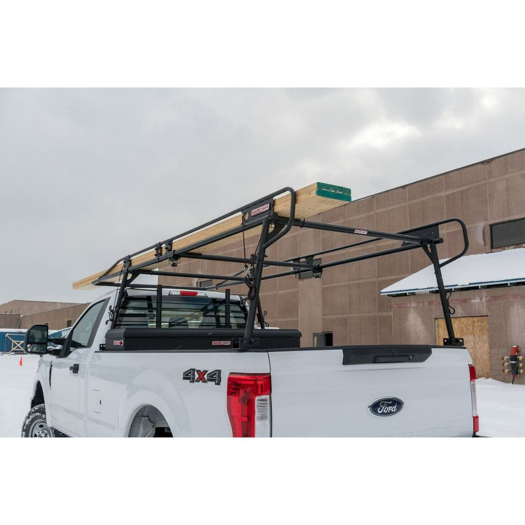 Weather 1225 Ladder Rack Weather Guard Truck Rack Steel Full Size 1000LB Model #1275-52-02 ...