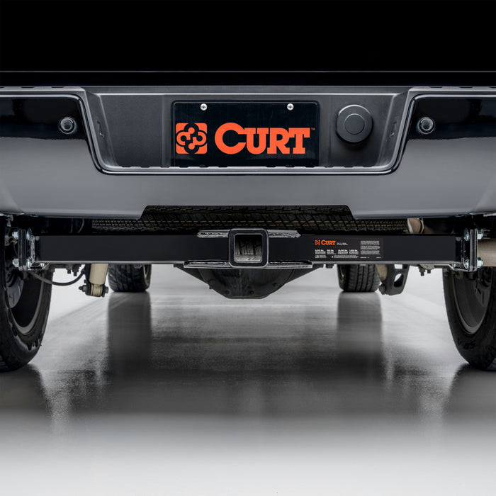 CURT Multi-Fit Class 3 Adjustable Trailer Hitch, 2-Inch Receiver, 8,000 lbs. Select Chevrolet, Ford, GMC, Ram Full-Size Trucks Model 13902