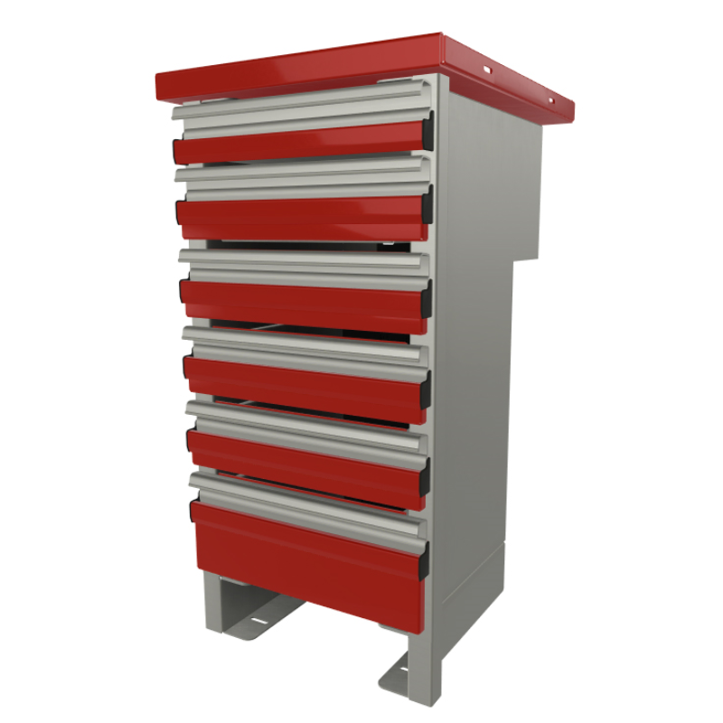 CTech Norstar Service Body Drawer Unit 6 Drawers 14.5w x 26.82 h x
