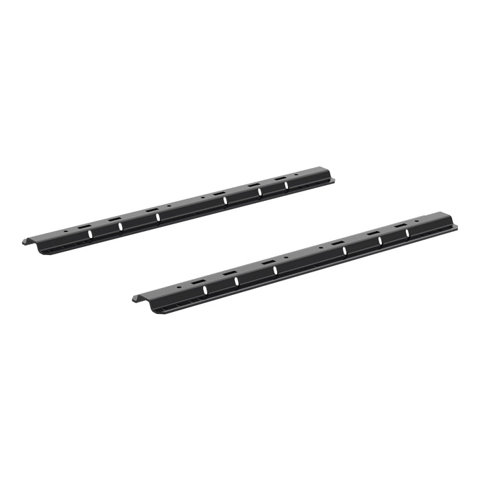 CURT Industry-Standard 5th Wheel Hitch Rails, Gloss Black, 25,000 Pounds Model 16104