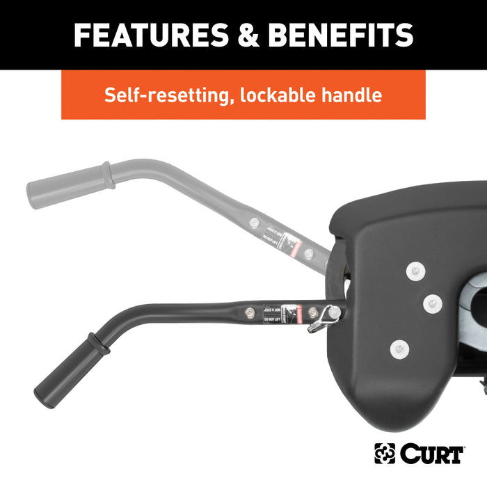 CURT A25 5th Wheel Hitch, 25,000 lbs Model 16180