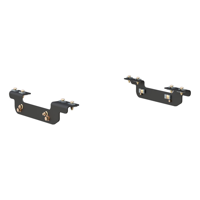 CURT 5th Wheel Installation Brackets, Select Chevrolet Silverado, GMC Sierra 2500, 3500 HD, Except Cab & Chassis Model 16411