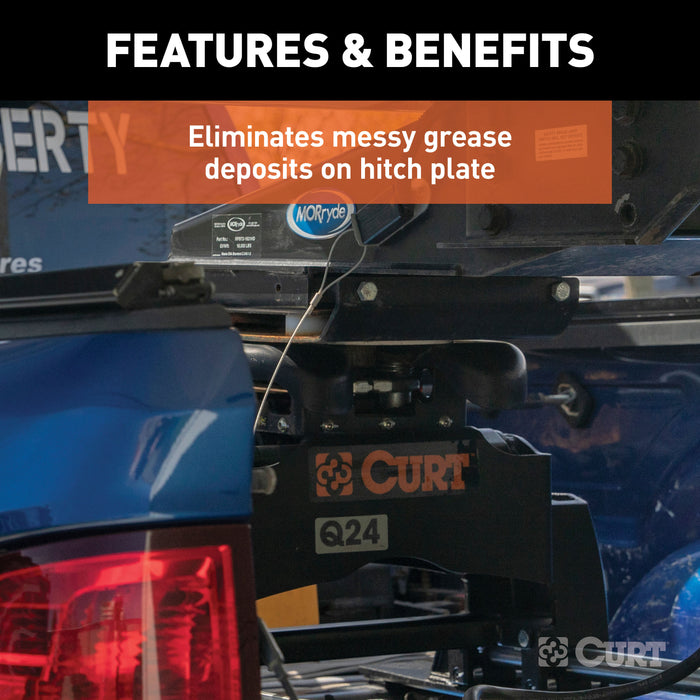 CURT 5th Wheel Hitch Lube Plate, 10-Inch Diameter Model 16721