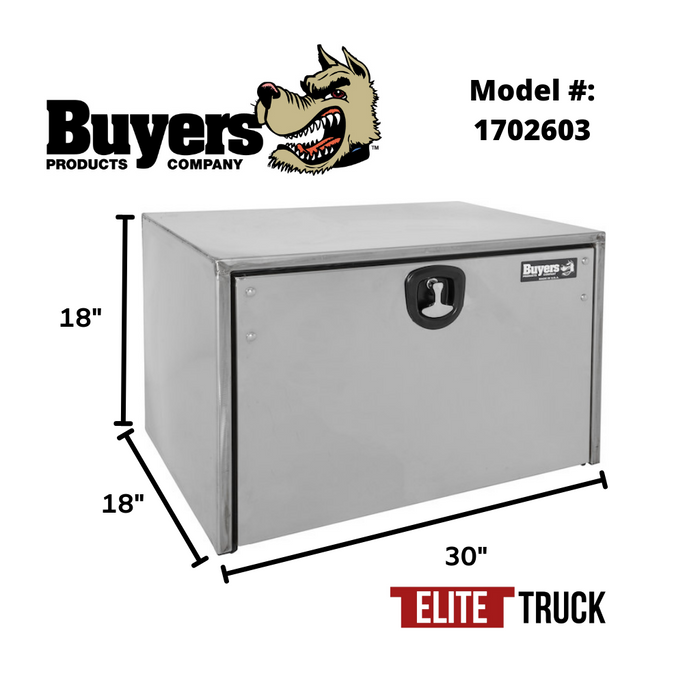 Polished stainless steel truck deals tool box