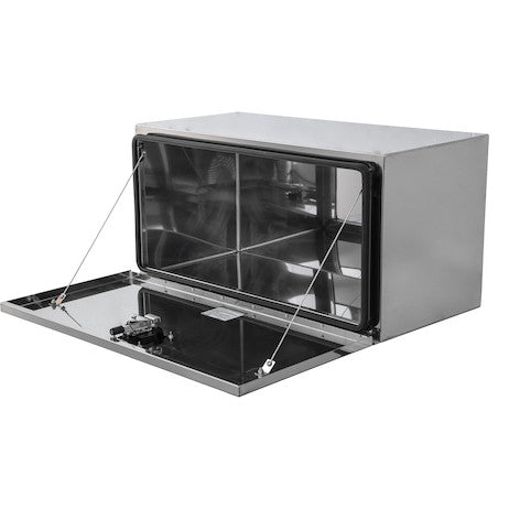 Buyers Products 18x18x24 Stainless Steel Underbody Truck Box With Stainless Steel Door - Highly Polished Model 1702650