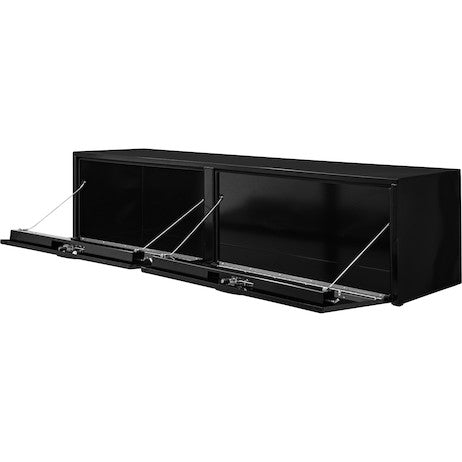 Buyers Products 18x18x72 Inch Black Steel Underbody Truck Box With 3-Point Latch 1732320