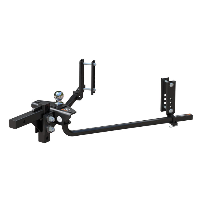 CURT TruTrack 2P Weight Distribution Hitch with 2x Sway Control, Up to 10K, 2-In Shank, 2-5/16-Inch Ball Model 17601