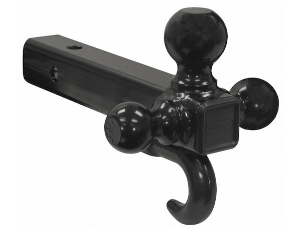 Buyers Products Tri-Ball Hitch with Recovery Hook for 2 Inch Hitch Receivers Model 1802208