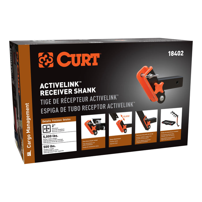 CURT ActiveLink 2" Receiver Shank Model 18402