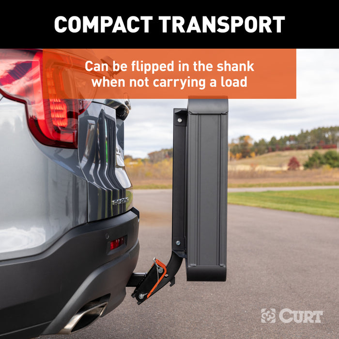 CURT ActiveLink 49" x 22" Aluminum Cargo Carrier, Fits 2" Receiver Model 18415