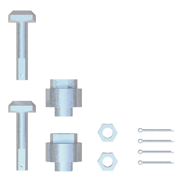 CURT Replacement 5th Wheel Puck System Anchors, Compatible with Ram, Small, Fits 16021, 16022 Model 19204