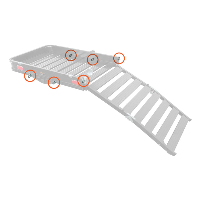 CURT Replacement 18112 Hardware For Cargo Carrier With Ramp Model 19232