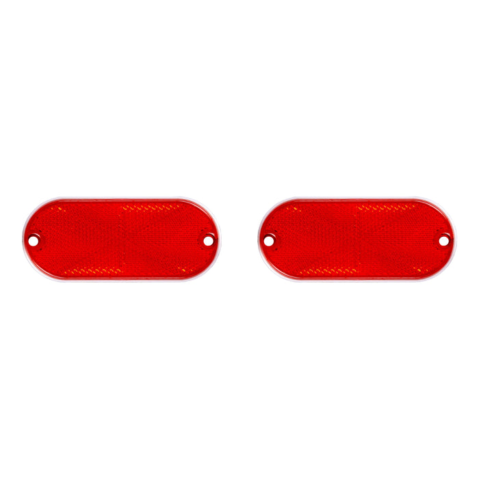 CURT Replacement 18113 Reflectors For Aluminum Cargo Carrier - 2-Pack Model 19234