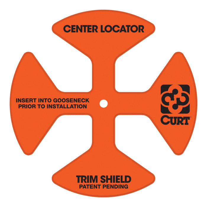 CURT Replacement Double Lock EZr Center Locator, Fits 60611, 60619 Model 19253