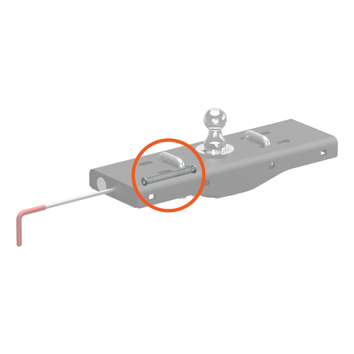 CURT Replacement Double Lock & EZr Gooseneck Handle Spring Model 19257