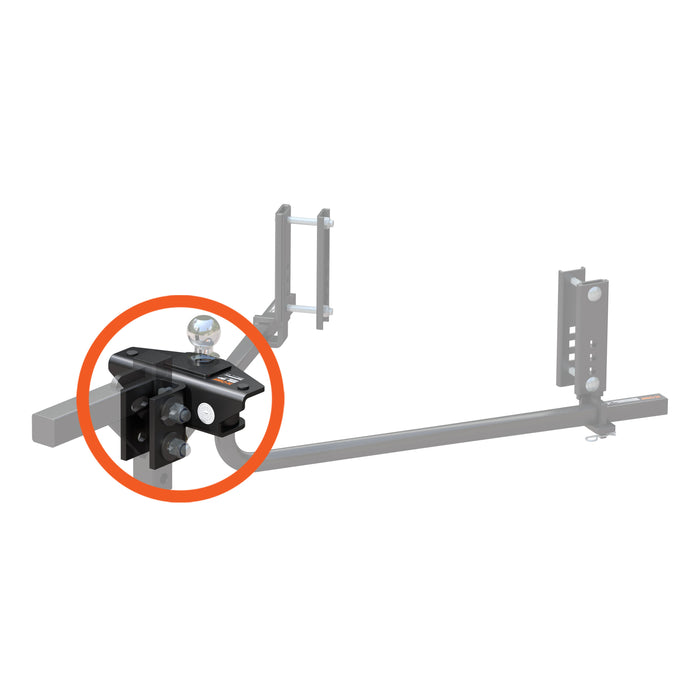 CURT Replacement TruTrack 2P Weight Distribution Head Model 19277