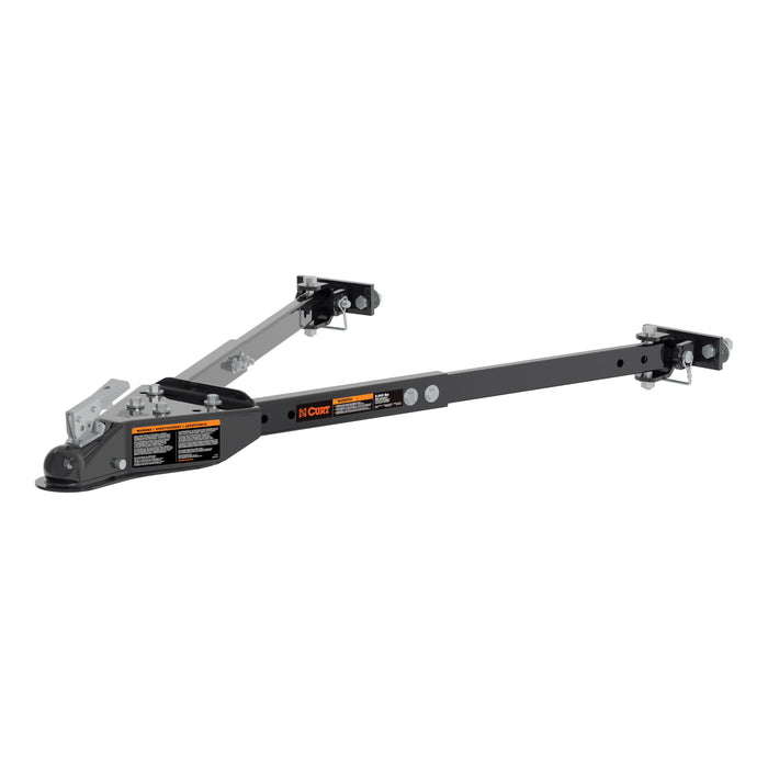 CURT Universal Tow Bar for Flat or Dinghy Towing 5,000 lbs, 2-Inch Coupler Model 19750