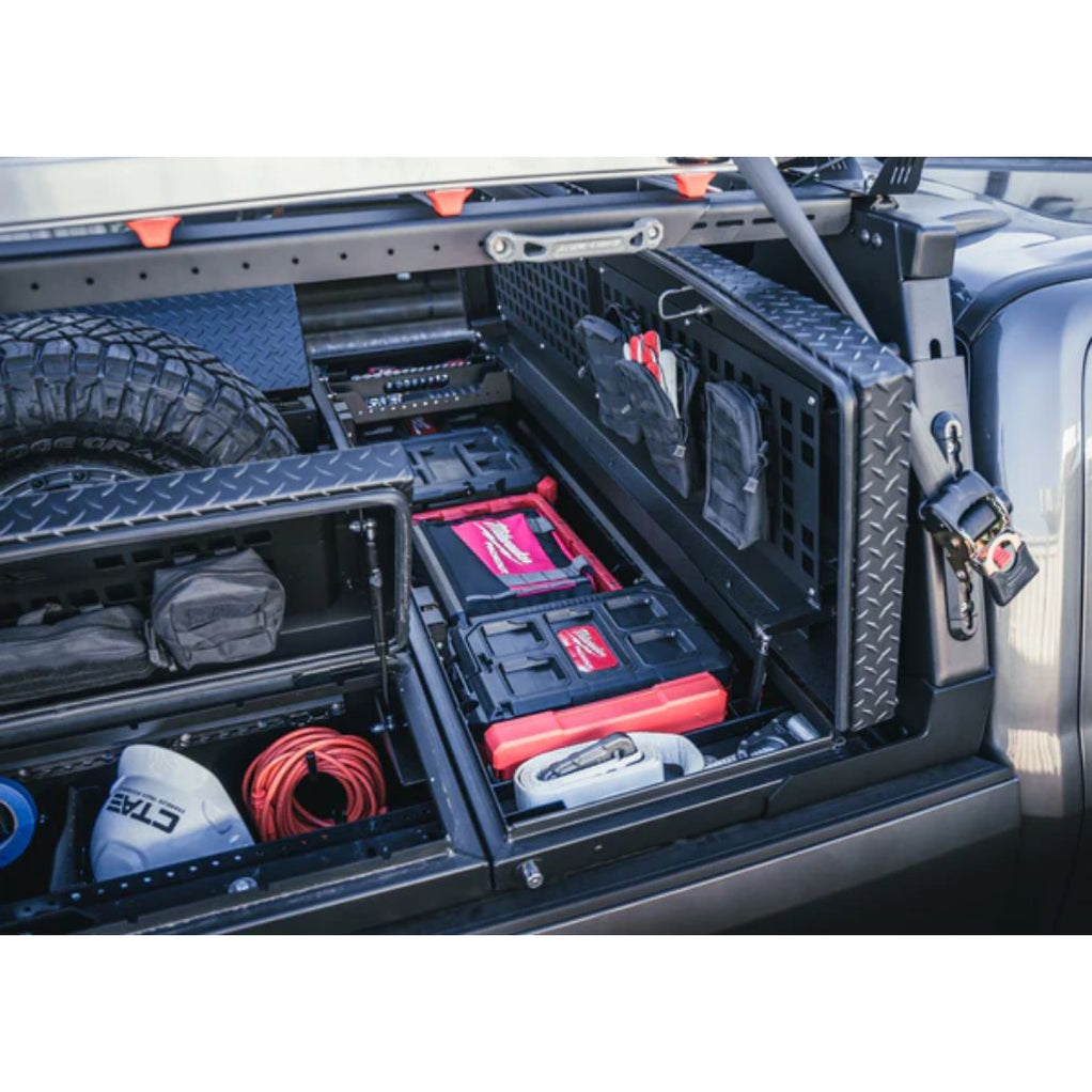 Chandler ADAPT Single Lid Crossover Toolbox Full Size Trucks Black Alu