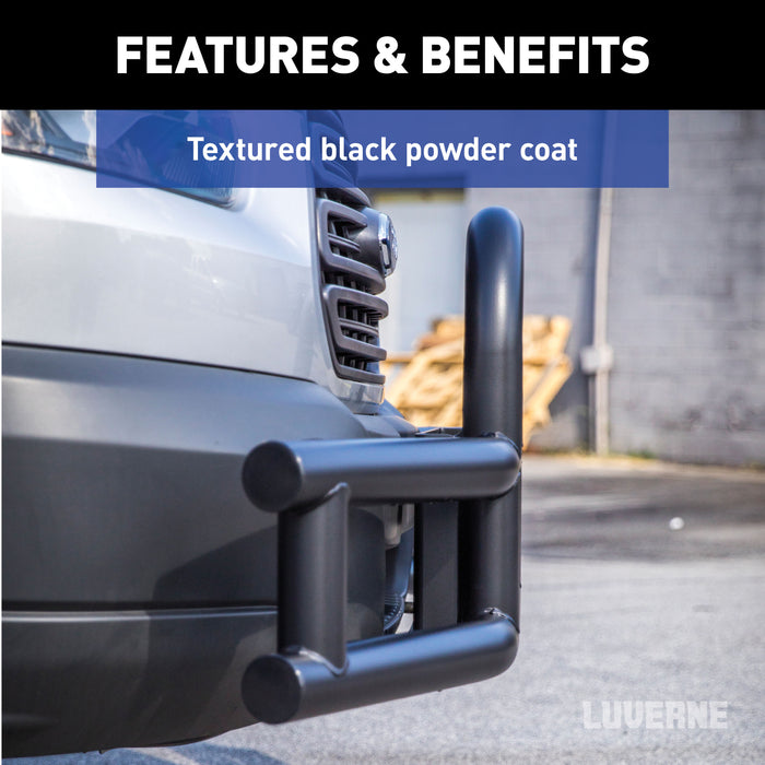 Luverne Tuff Guard Black Stainless Van Grille Guard Select Ford Transit-150 250 350 Model 205530-205920