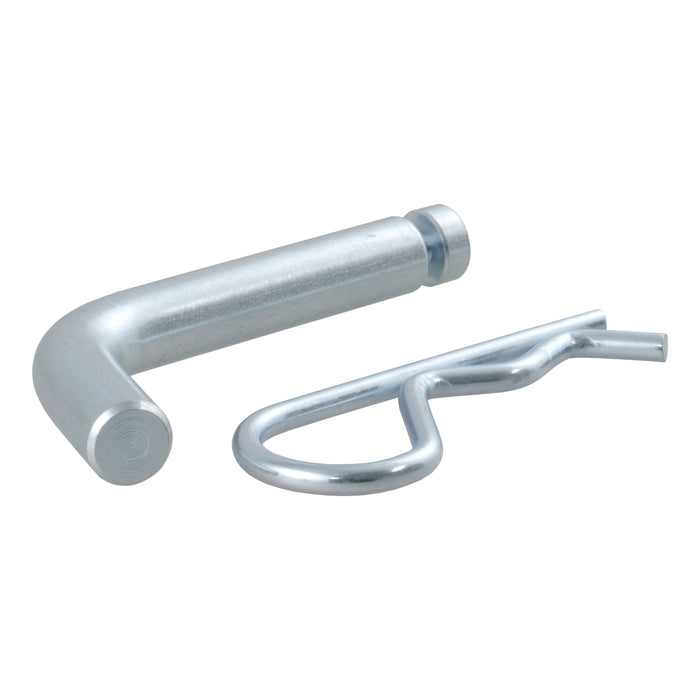 CURT Trailer Hitch Pin & Clip with Grooved Head, 1/2-Inch Diameter, Fits 1-1/4-Inch Receiver Model 21403