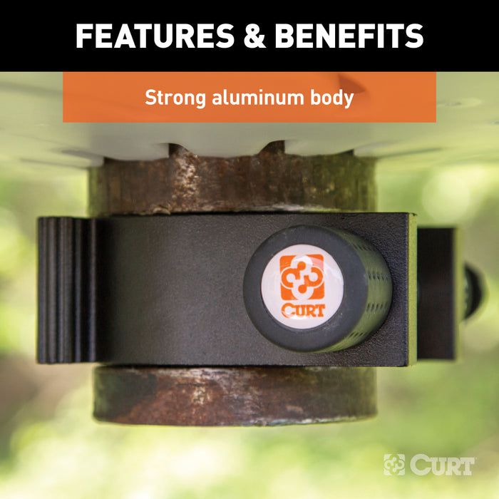 CURT 5th Wheel Trailer Lock for 2-Inch King Pin Model 23255