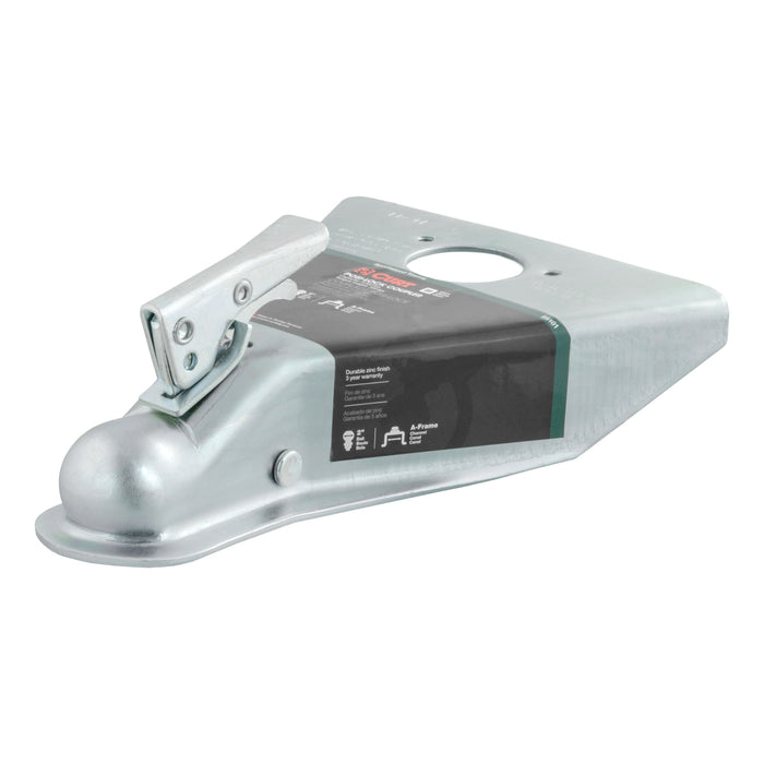 CURT A-Frame Trailer Coupler, 2-Inch Hitch Ball, 5,000 lbs Model 25101