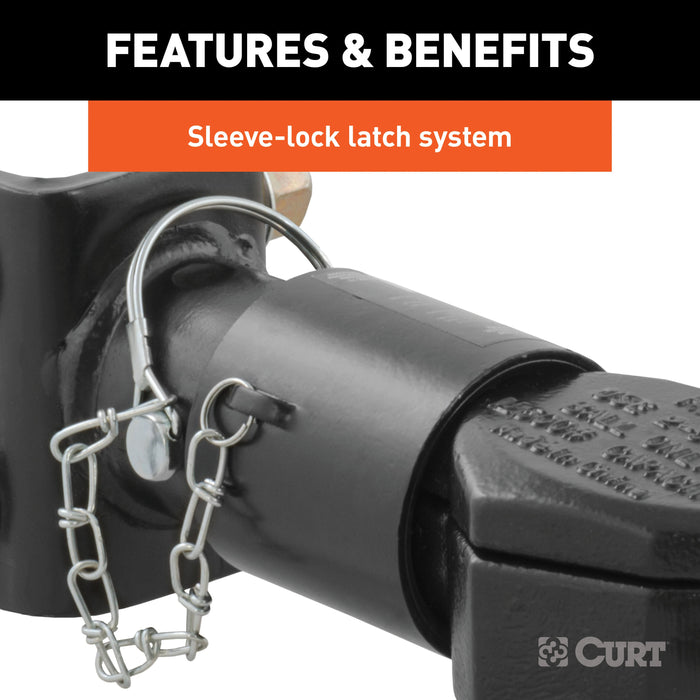 Curt 25329 Adjustable Sleeve-Lock Channel Coupler