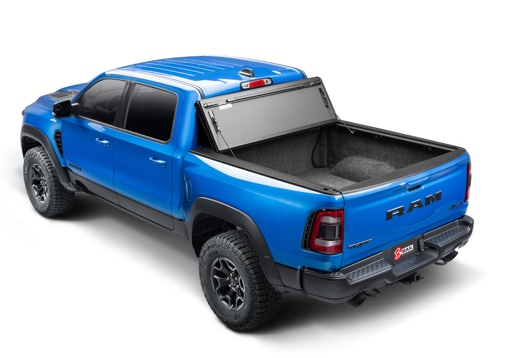 BAK BAKFlip MX4 Hard Folding Truck Bed Cover - Matte Finish - 19-24 (New Body Style) Ram 1500 6' 4" Bed without RamBox with Multifunction Tailgate Model 448225