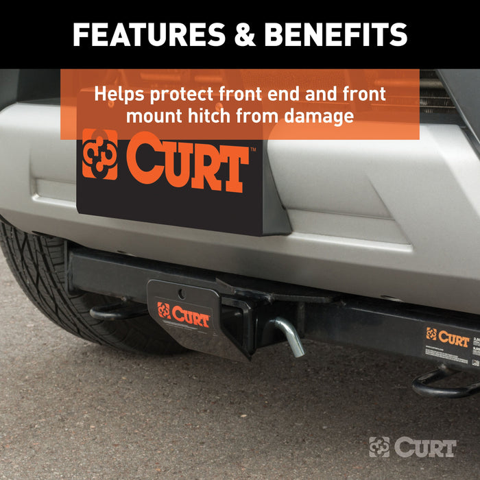 CURT Trailer Hitch Skid Plate for 2-Inch Receiver Model 31007